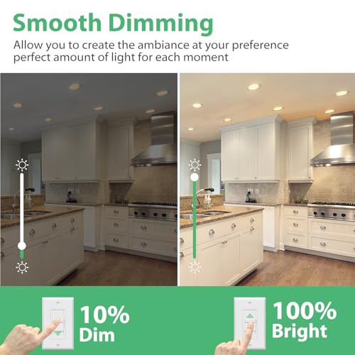 12 Pack BR30 LED Recessed Light Bulb, Dimmable Indoor Flood Light Bulbs CRI80 7W Equivalent 65W 2700K Soft White 650 Lumens