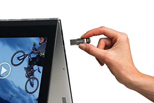 SANDISK 128GB Ultra Flair USB 3.0 Flash Drive, SDCZ73-128G-G46, Black