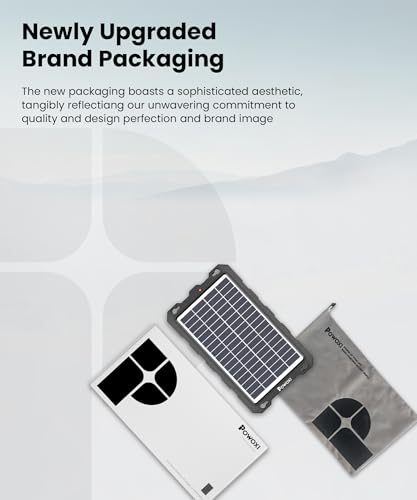 POWOXI Upgraded 7.5W-Solar-Battery-Trickle-Charger-Maintainer-12V Portable Waterproof Solar Panel Trickle Charging Kit for Car, Automotive, Motorcycle, Boat, Marine, RV,Trailer, Snowmobile, etc.