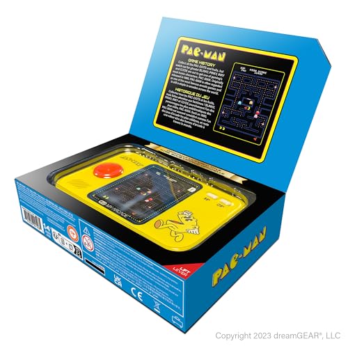 My Arcade Pac-Man Pocket Player Pro: 2.75" Color Display, Retro Gaming Consoles, Arcade Classics, Family Game Night, Retro Mini