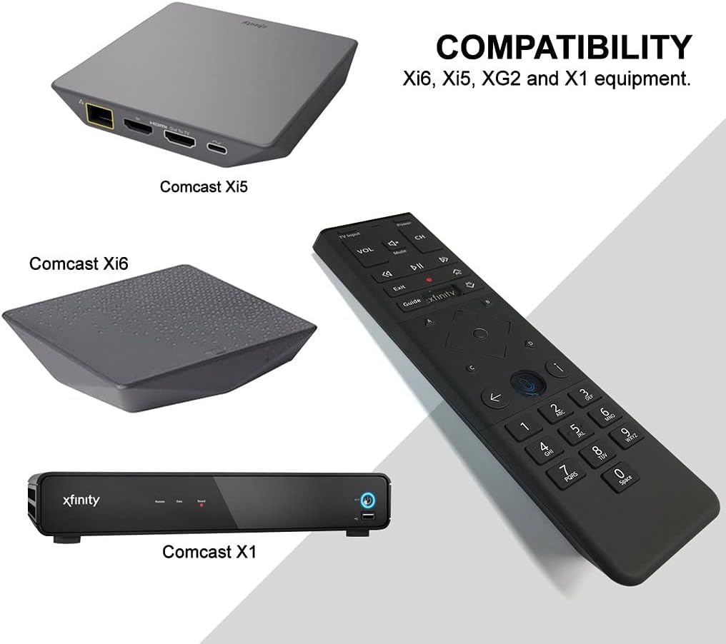 XFinity Comcast XR15 Voice Control Remote for X1 Xi6 Xi5 XG2 (Backlight)