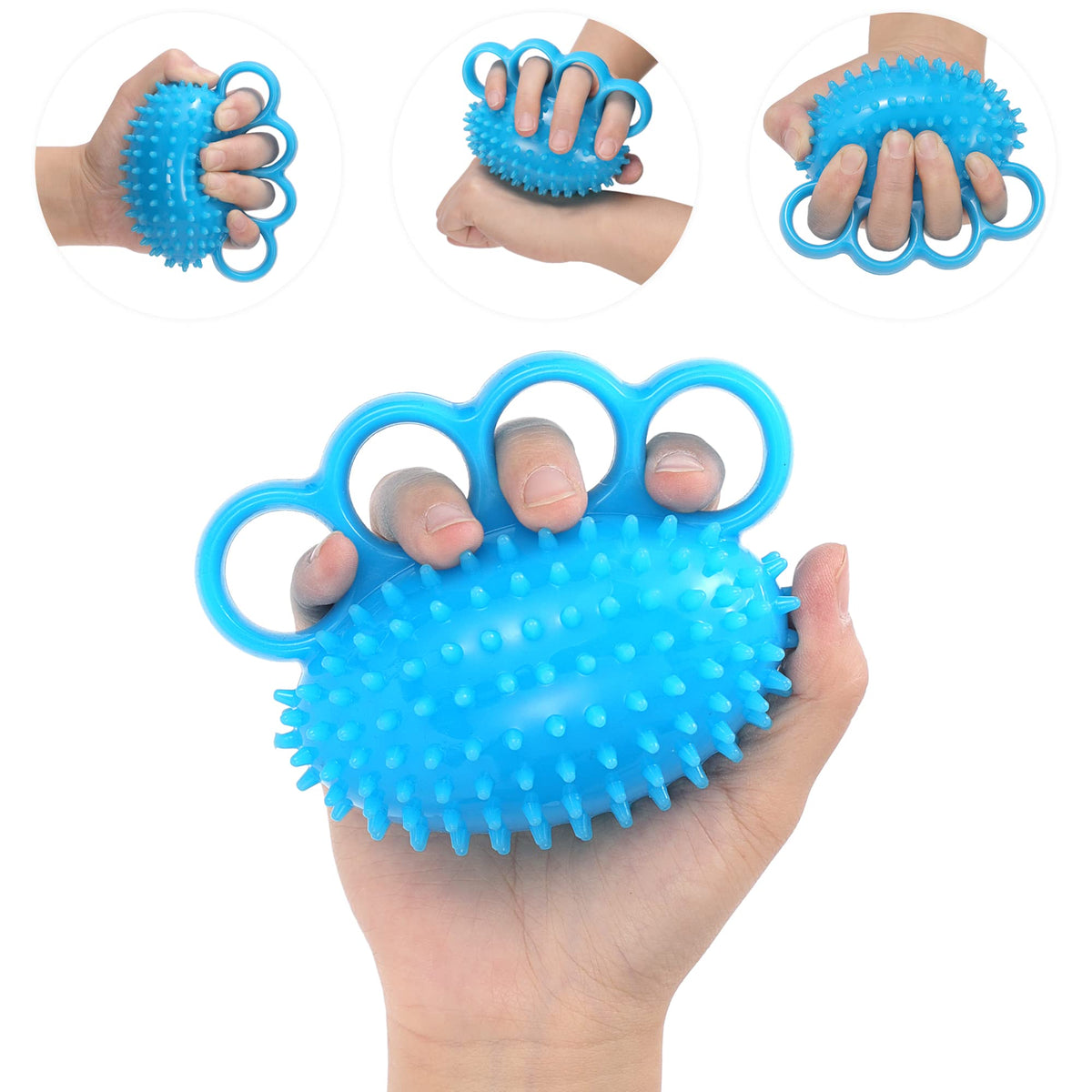 Hand Exercise Ball - Finger & Grip Strength Trainer, Hand Flexibility Squeeze Ball