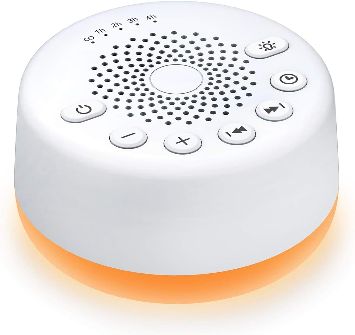Sound Machine Easysleep White Noise Machine with 25 Soothing Sounds and Night Lights with Memory Function 32 Levels of Volume