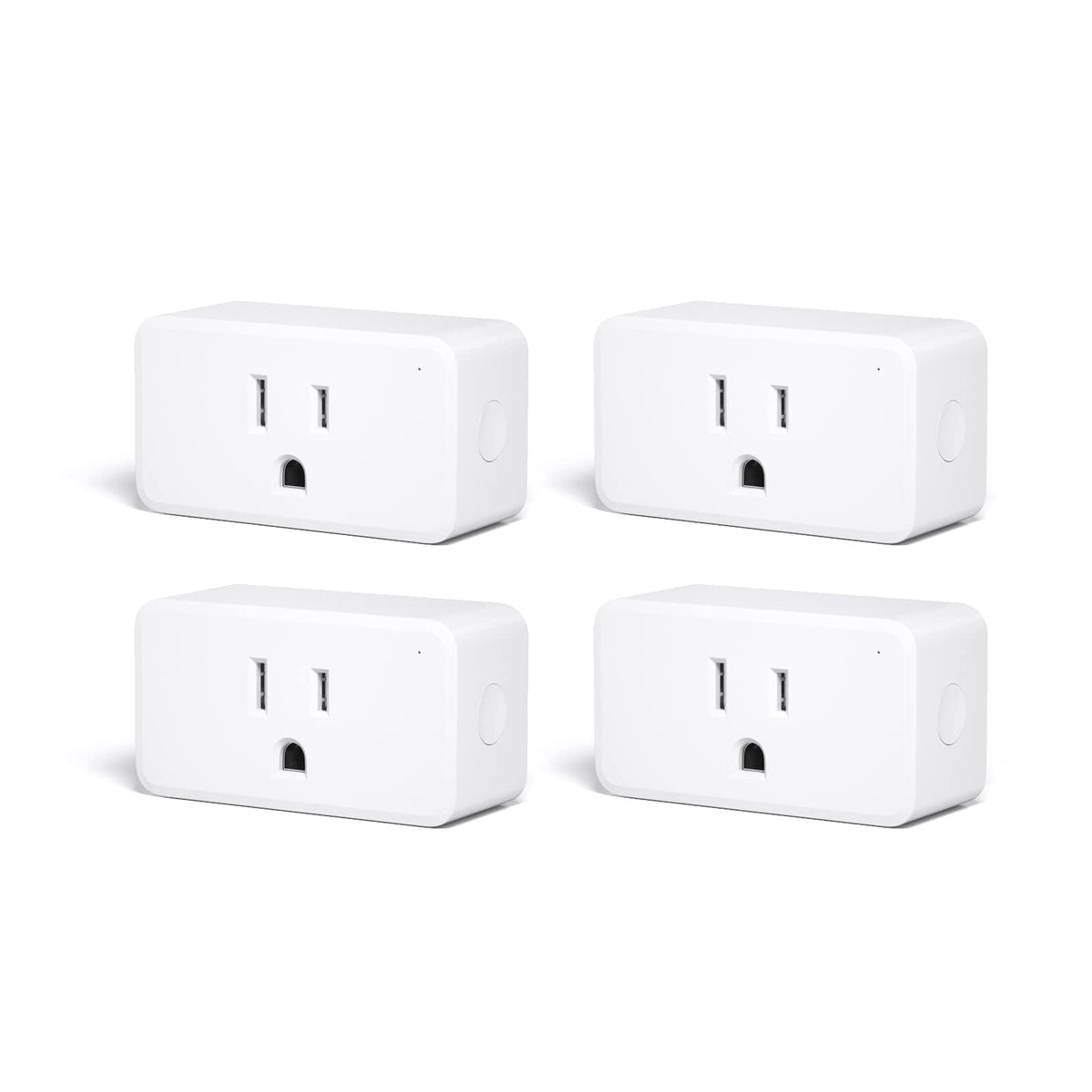 THIRDREALITY ZigBee Smart Plug 4 Pack with Real-time Energy Monitoring, 15A Outlet, Zigbee Repeater, ETL Certified, ZigBee Hub Required