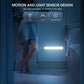 10inch Under Cabinet Lighting, 2 Pack Rechargeable Motion Sensor Light Indoor, 5 Levels Dimmable Magnetic Closet Lights, Wireless Under Counter Lights