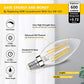 12-Pack Dimmable E12 LED Candelabra Bulbs 60W Equivalent, 2700K Soft Warm White, 600 Lumens B11 Candle Base 6W C35 LED Filament Vintage Light Bulbs