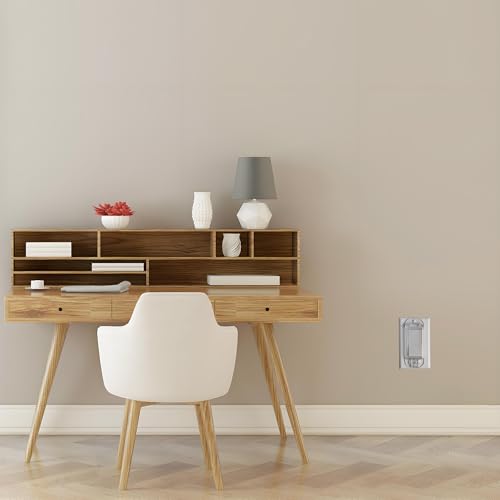 2 Light Switch Guard Cover, Baby Proof Wall Switch Cover Guard for Rocker Light Switch Protects Your Lights or Circuits from Being Accidentally Turned
