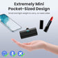 2-Pack, Portable Charger for iPhone 17/16/15 Series, Upgraded 5200mAh PD USB C Power Bank Built-in USB-C Connector, Battery Pack