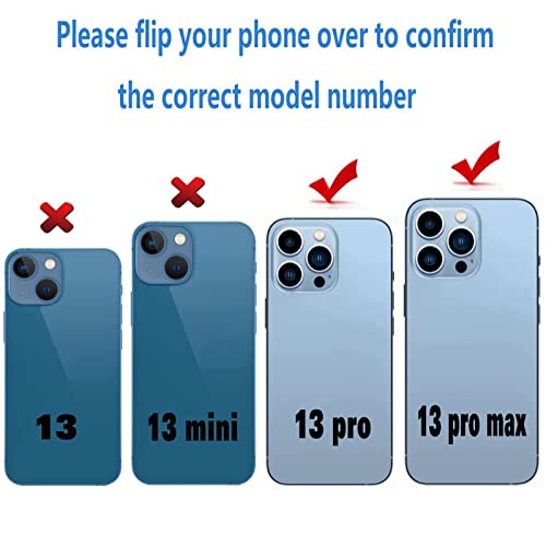 2 Sets LEAFE for iPhone 13 Pro and iPhone 13 Pro Max Camera Lens Replacement, Camera Glass Lens with Pre-Installed Adhesive+Repair Tools