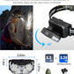 2000 Lumen 9 LED Headlamp 2 Pack, Ultra Bright Head Lamp with 6 Modes, IPX5 Waterproof Head Light, Lightweight Head Flashlight
