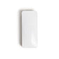 U Brands Magnetic Dry Erase Board Felt Eraser, 2"x5"x1", White, Lightweight Modern Design
