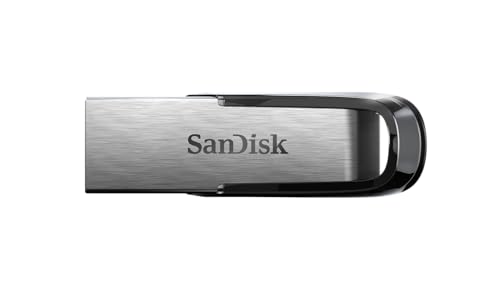 SANDISK 128GB Ultra Flair USB 3.0 Flash Drive, SDCZ73-128G-G46, Black