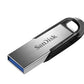 SANDISK 128GB Ultra Flair USB 3.0 Flash Drive, SDCZ73-128G-G46, Black