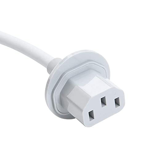 WESAPPINC Replacement Extension Cable for Apple Power Mac G5 iMac 20" 21.5" 24" 27" Power Supply Cord