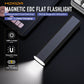 2pack Rechargeable EDC Flashlight - Emergency One Click Strobe Mode, 1600 High Lumens Portable Pocket light Mini Flashlight