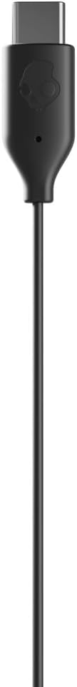 Skullcandy Jib USB-C Wired Earbuds with Noise Isolation, Inline Microphone Call and Track Control for iPhone Android, Ear Gel Sizes Included for Custom Fit - True Black