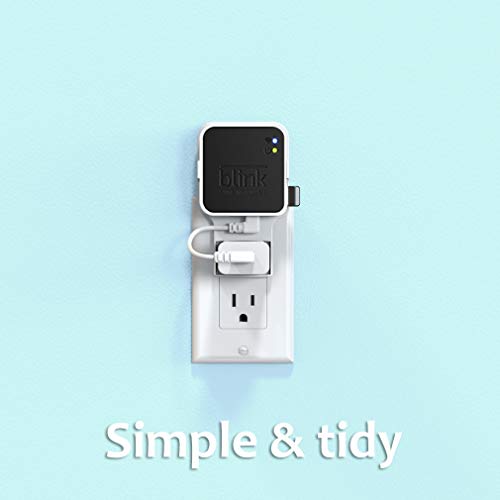 256GB Blink USB Flash Drive, with Outlet Wall Mount for Sync Module, Space-Saving Mount Bracket Holder for Blink Outdoor/Indoor Security System (Sync Module 2 is NOT Included),1Pack