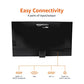 Basics 24-inch Full HD IPS Monitor, 75 Hz, 1080P, HDMI, Display Port and VGA Input, Adjustable Stand, VESA Compatible, Built-in Speakers for Office and Home, Black