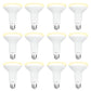 12 Pack BR30 LED Recessed Light Bulb, Dimmable Indoor Flood Light Bulbs CRI80 7W Equivalent 65W 2700K Soft White 650 Lumens, 15000 Lifetime Hours E26 Base LED Can Light Bulb, Flicker-Free