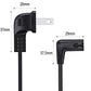 TV Power Cord Compatible with Samsung TV, Ancable 12-Feet 90 Degree Angled 18AWG 2-Prong to L-Shaped C7 Power Cord Compatible with Samsung Philips Toshiba LG Sony Sharp Panasonic Vizio LED T V Sky Box