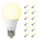 A19 LED Light Bulbs, 60 Watt Equivalent LED Bulbs, Soft White 2700K, 800 Lumens, E26 Standard Base, Non-Dimmable, 8W Warm White LED Bulbs for Bedroom Living Room, 12 Pack