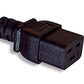 NEMA 5-15P to IEC 320 C19 Power Cord Extension, 14AWG, 15A 125V, 6ft – For IEC C19 Inlet Equipment Only (Not C13 / Not 20A Devices)