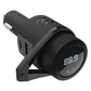 Scosche BTFM9 FM Bluetooth Transmitter Car, Dual 12W USB-C and USB-A Charging Ports, Fast Type C Car Charger, Wireless Radio Bluetooth Adapter, Hands-Free Kit for Calls, Siri and Google Assistant