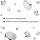 RHINOCATS 400Pcs Small Magnets, 4 Different Sizes Tiny Mini Magents, Multi-Use for Fridge, DIY, Office, Hobbies, Crafts and Science
