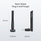 TP-Link USB Bluetooth Adapter for PC, Bluetooth 5.3 Long Range Receiver, Plug and Play, Adjustable Antenna, Supports Windows 11/10/8.1/7 for Desktop, Laptop, Keyboard, Mouse, etc (UB500 Plus)