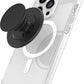 PopSockets Phone Grip for MagSafe, Magnetic Holder, Phone Stand, Black - Black