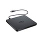 Dell USB Slim DVD +/- RW Drive DW316 - Plug and Play, 8 Watt Power Consumption, Windows 11 or Below - Black