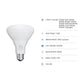 Feit Electric BR30 LED Flood Light Bulb, 65W Equivalent, Dimmable, 5CCT, Adjustable White, 650 Lumens, Indoor/Outdoor Residential & Commercial Use, 17,000-Hour Lifespan, BR3065DM5CCTCA15K/6, 6-Pack