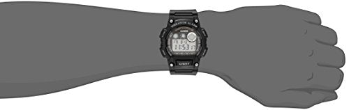 Casio W735H Series | Men’s Digital Watch | 1/100 SEC Stopwatch | Countdown Timer | Super Illuminator LED Light | 100 M Water Resistance | Daily Alarm | Auto Calendar | Dual Time | 10 Yr Battery