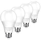 4-Pack Dusk to Dawn LED Bulbs – 10W 5000K Daylight, A19 E26 Outdoor Sensor