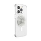 PopSockets Phone Grip for MagSafe, Magnetic Holder, Phone Stand, Clear - Clear Glitter