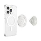 PopSockets Phone Grip for MagSafe, Magnetic Holder, Phone Stand, Clear - Clear Glitter