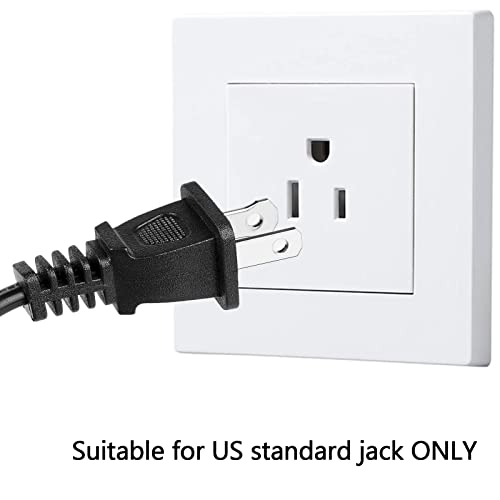 10ft Sewing Machine Power Cord Replacement – Compatible with Singer, Brother, Baby Lock, Viking, Pfaff & White – Durable AC Power Cable