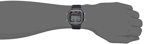 Casio WS1600H Series | Men’s Watch | Sports Design | Stopwatch | Countdown Timer | LED Light with Afterglow | 100M WR | Daily Alarm | Auto Calendar | World Time | 10 Year Battery