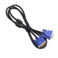 EKYLIN VGA Cable, 1.5m/5Feet Male to Male Video Extension Cable Adapter for Computer PC to Monitor Screen Projector with Socket Port