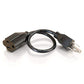C2G 1FT Premium Universal Extension Cord - Power Extension Cord for TV, Computer, Monitor, Appliance & More (03137)