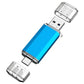 KOOTION USB C Flash Drive 32GB 2 in 1 OTG USB 3.0/Type C Thumb Drive Dual Drive USB C Memory Stick for Smartphone Laptop Tablet PC, Blue