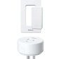 Remote Control Outlet Plug Switch, Buckle Design & Removable Wireless Light Switch, No Wiring Needed, 300 ft, 15A/1500W, Programmable, for Household Appliances