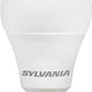 Sylvania ECO LED Light Bulb, A19 60W Equivalent, Efficient 9W, 7 Year, 750 Lumens, 2700K, Non-Dimmable, Frosted, Soft White - 8 Pack (40821)