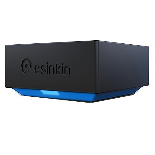Bluetooth Audio Adapter for Music Streaming Sound System, Esinkin Wireless Audio Adapter Works with Smartphones and Tablets, Bluetooth Receiver for Home Stereo