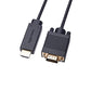 Basics HDMI to VGA Cable, 1080P, Gold-Plated, 6 feet, Black