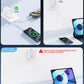 4 in 1 Retractable Wall Charger with Dual Cables,40W Retractable Phone Charger Wall Plug with Dual USB Ports,20W USB C Chargers Block Fast Charging