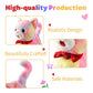 Rainbow Walking Cat Toy for Kids Kitty Toys for Girls Kitten Set that Talking Meows Singing Dancing Repeat What You Say Touch and Voice Control Plush Electronic Robot Kitties for Baby Toddlers