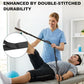 Trideer Stretching Strap for Physical Therapy & Home Rehab, Non-Elastic Yoga Strap for Stretching with Loops for Hamstring, Calf & Back Stretcher Mobility, Hip & Pilates