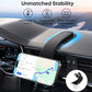 Anker Nano Magnetic Wireless Car Charger, 360° Adjustable Mount Car Charger with Detachable Pad, 15W Qi2 Certified with Alloy Bracket, Fast Charging for iPhone 17/16/15/14/13 Series (Adapter Included)