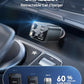 SUPERONE Retractable Car Charger, [Ultra-Compact] 6-Port Car Charger USB C, iPhone Car Chargers Fast Charging with Dual USB C Cables, RV Power Adapter for iPhone 17/16/15/14/13/12 Series